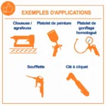 Compresseur vertical d'atelier DEXTER 24 l DX24V – Image 8