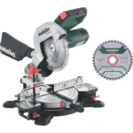 Scie à onglet KS 216M + 2ème lame carbure METABO, 216mm, 1350 W