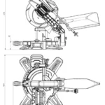Scie à onglet KS 216M + 2ème lame carbure METABO, 216mm, 1350 W – Image 10