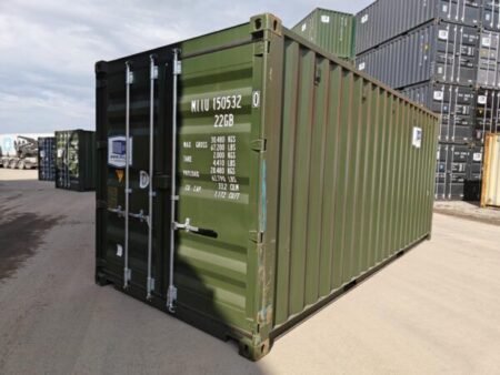 Conteneur 20 pieds DRY neuf – 6,05 m x 2,43 m x 2,59 m | Stockage Sec