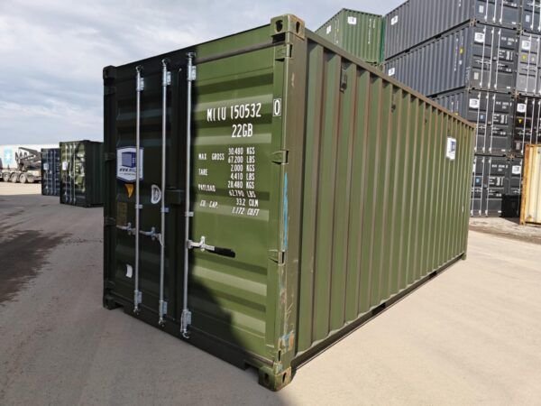 Conteneur 20 pieds DRY neuf – 6,05 m x 2,43 m x 2,59 m | Stockage Sec