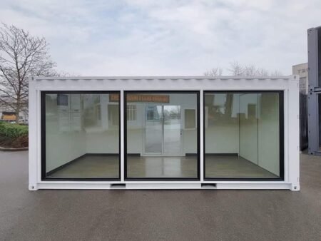 Conteneur bureau DF-985 – 6,05 m x 2,43 m x 2,59 m | Module Bureau Mobile