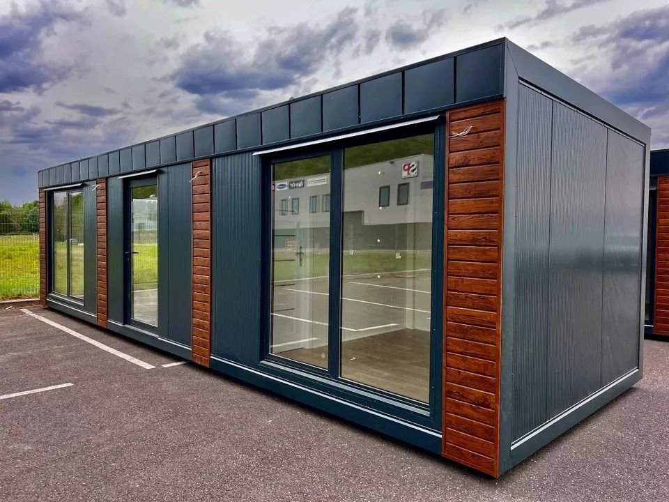 Conteneur maison 40 ft habitable – 12,05 m x 2,43 m x 2,89 m | 1 Chambre, Salon, Cuisine et Salle de Bain – Image 11